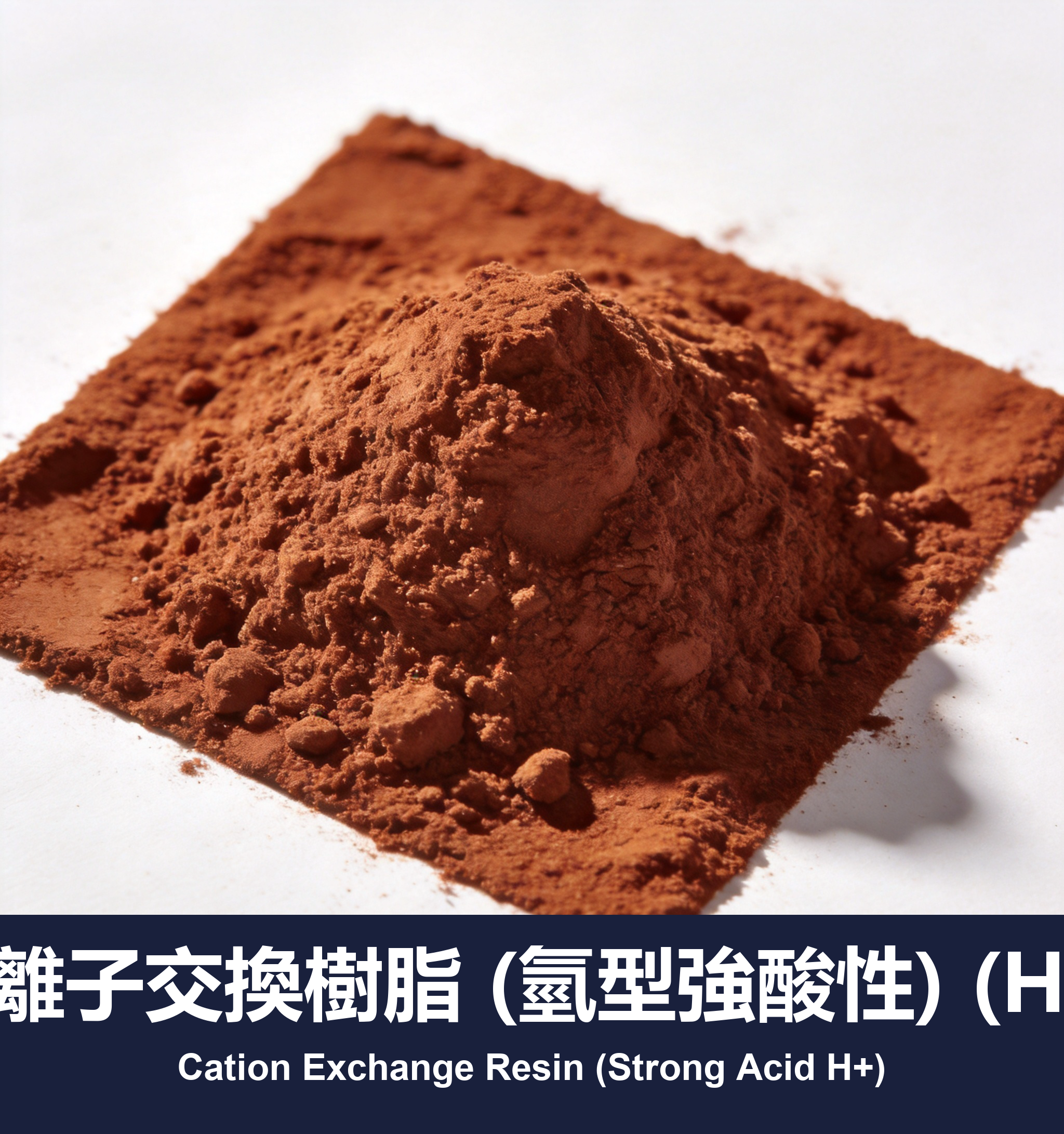 陽離子交換樹脂 (氫型強酸性) (H+)